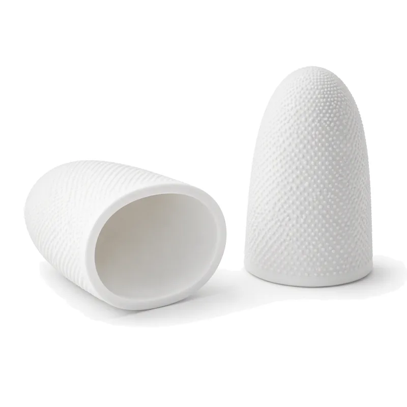 Representative silicone contact and sealing components for a humanoid robot hand