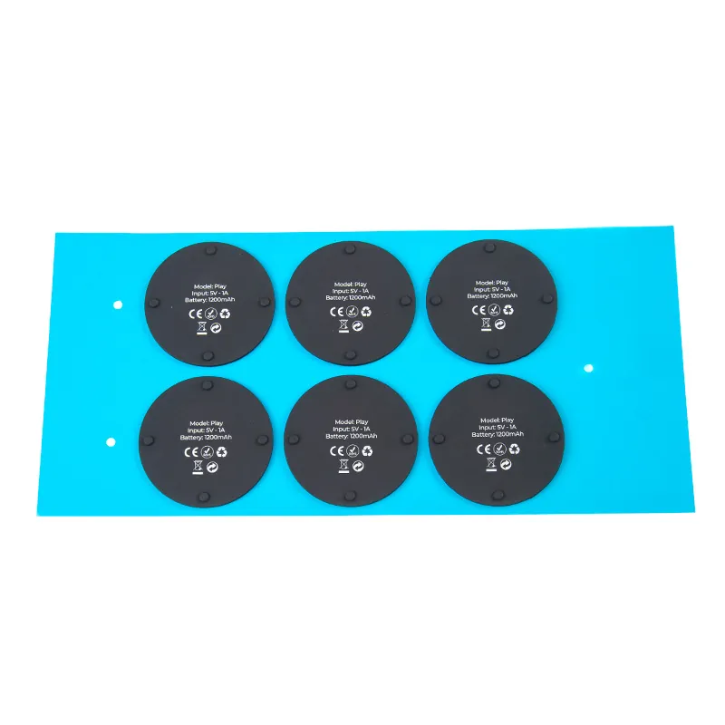 Rubber Feet & Pads - custom moulded component, view 3 of 3